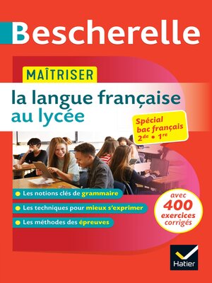 cover image of Bescherelle--Maîtriser la langue française au lycée